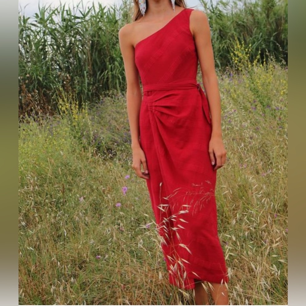 At Leisure Midi Dress